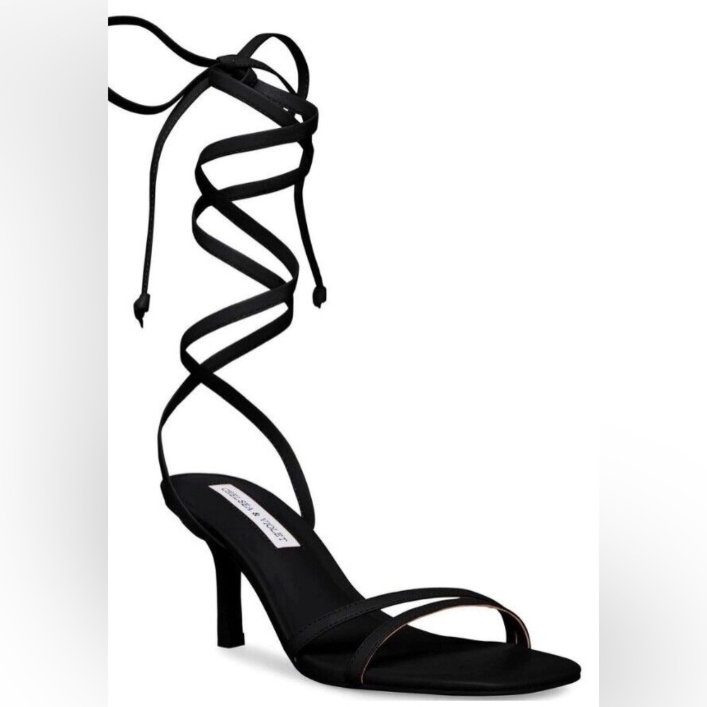 Chelsea & Violet Jalissa lace up heels